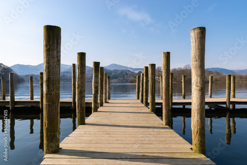 Dock on the lake. © EJRodriquez