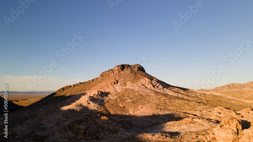 sunset in the mountains