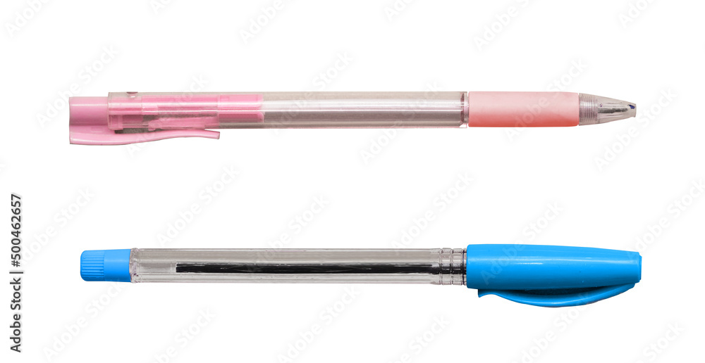 pen and marker isolated on white pen and marker isolated on white