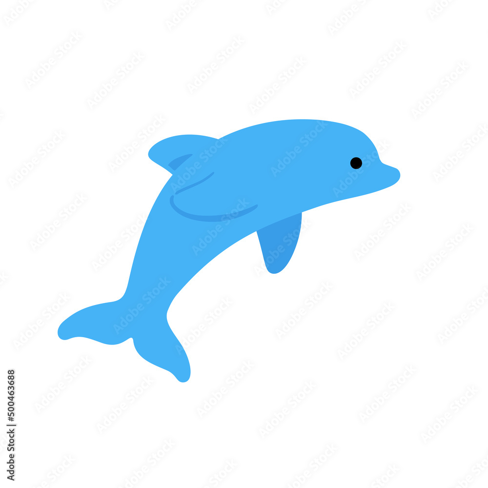Cartoon dolphin, cute character for children. Vector illustration in cartoon style for abc book, poster, postcard. Animal alphabet - letter D. Cartoon dolphin, cute character for children. Vector illustration in cartoon style for abc book, poster, postcard. Animal alphabet - letter D.