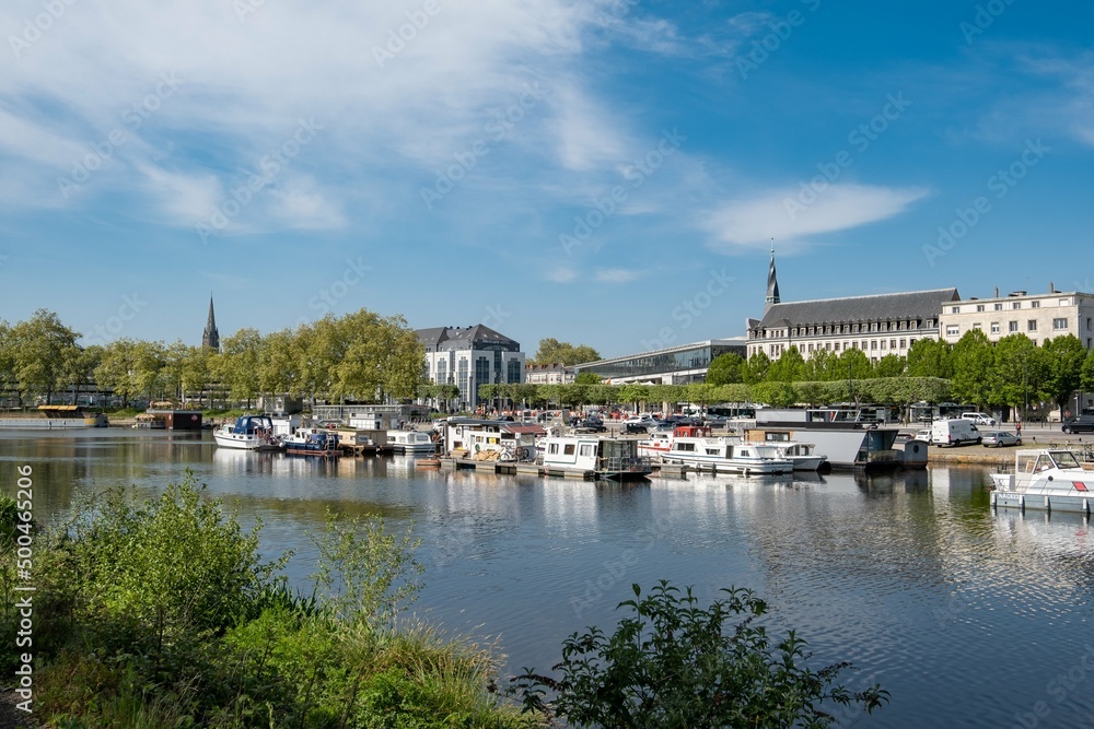 L'Erdre le long du Canal Saint Félix à Nantes