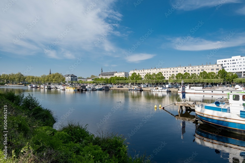 L'Erdre le long du Canal Saint Félix à Nantes