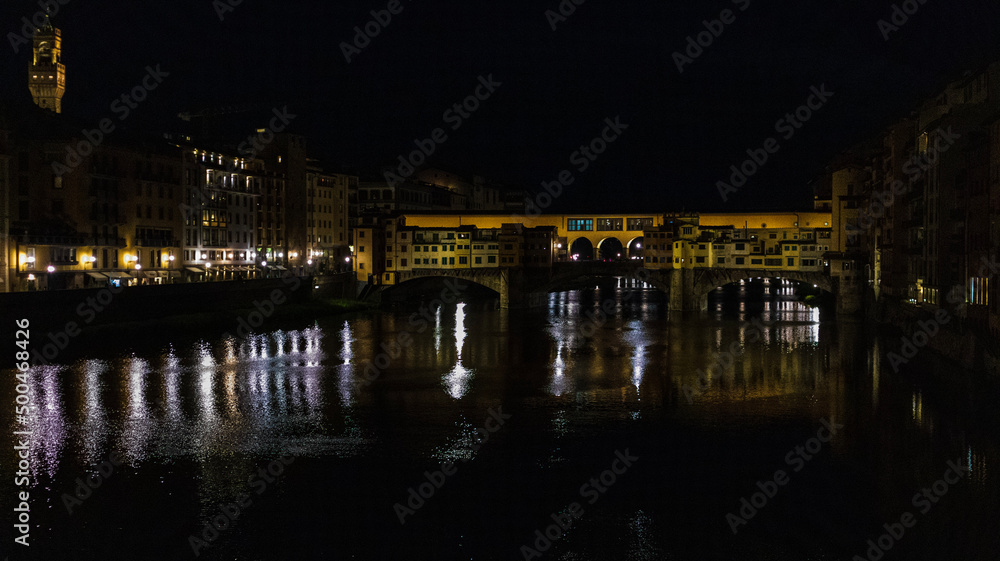 city at night Florence