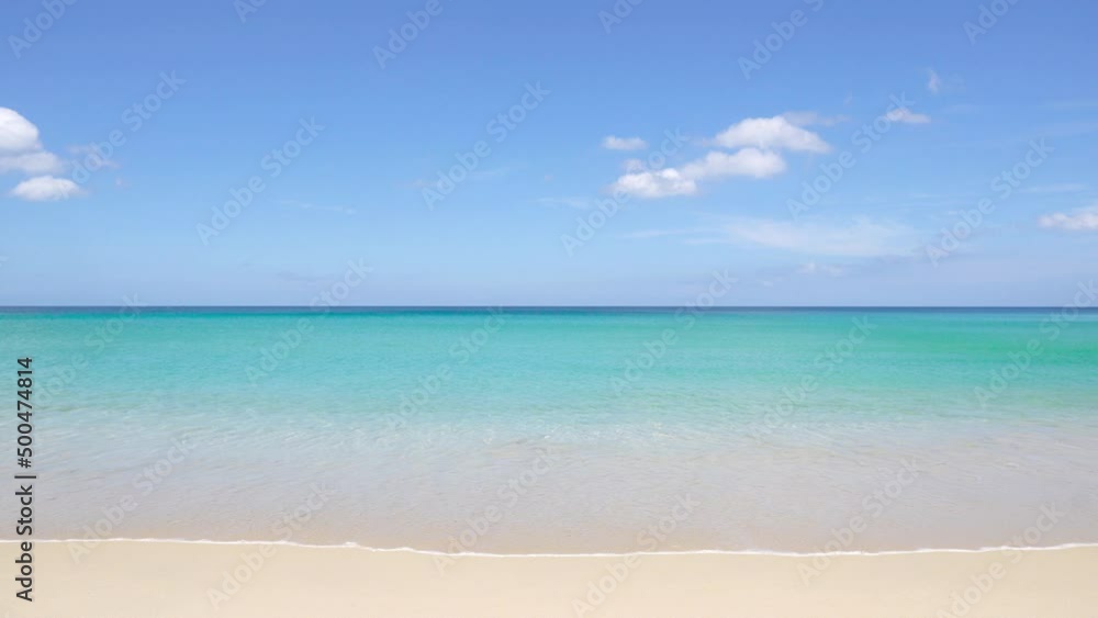 Nature video Phuket beach sea. Scene of landscape views beach sea sand in summer day, beach sea space area. At Karon beach, Phuket, Thailand. On November 10th, 2020. 4K. UHD Video clip. Nature video Phuket beach sea. Scene of landscape views beach sea sand in summer day, beach sea space area. At Karon beach, Phuket, Thailand. On November 10th, 2020. 4K. UHD Video clip.