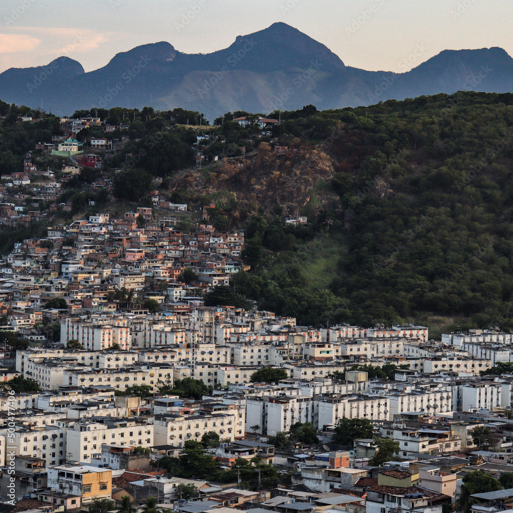 Cityscape of Rio de Janeiro - View from Basílica Santuário de Nossa Senhora da Penha