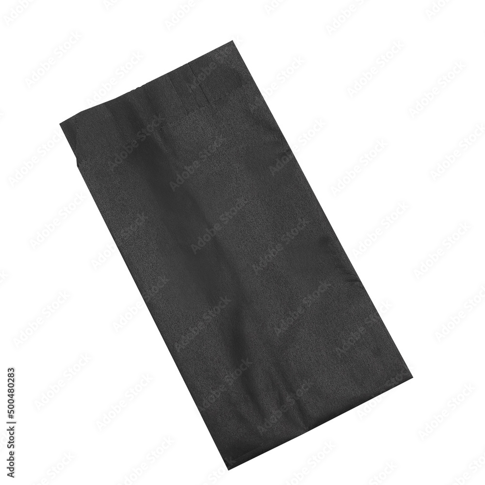 black paper bags on white background black paper bags on white background