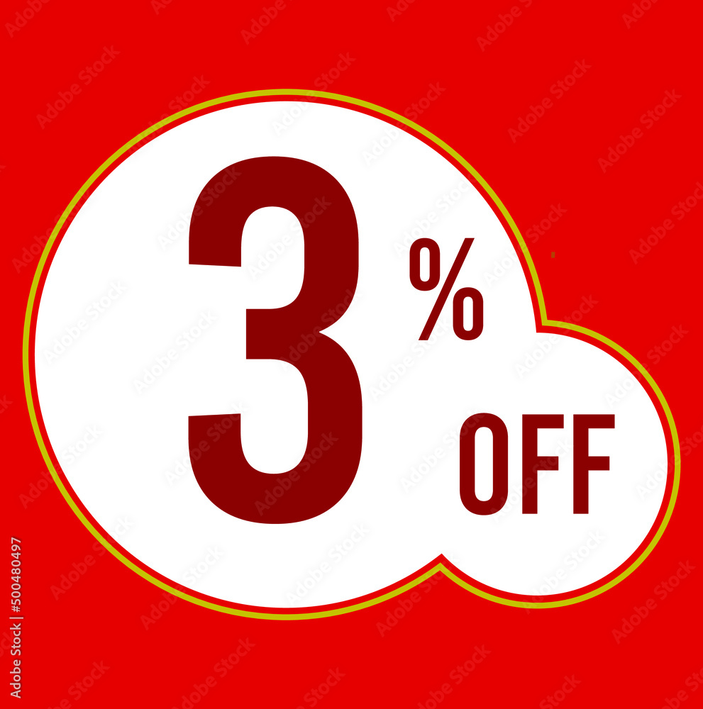 03 percent red banner with white ballons and red lettering for promotions and offers 03 percent red banner with white ballons and red lettering for promotions and offers