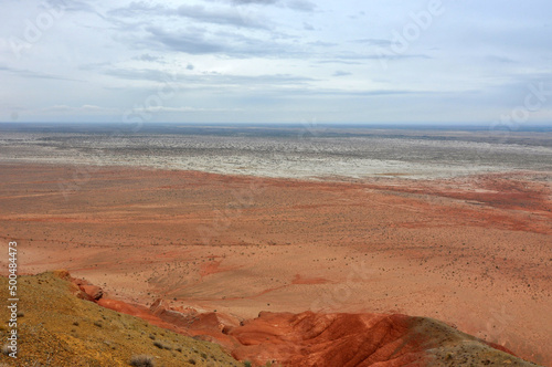 Kazakhstan.The Altyn Emel National Park, Aktau mountain.