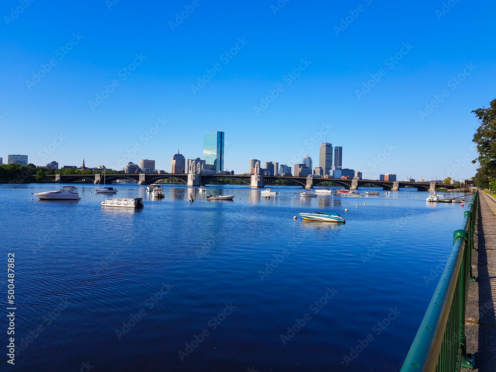 Obraz premium Charles River Boston