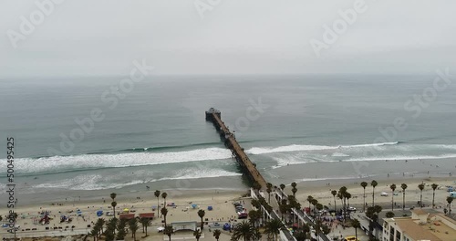 Oceanside Pier Overcast Day