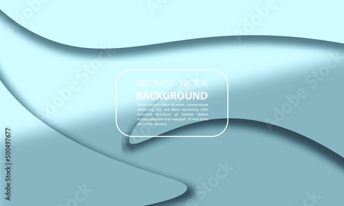 geometric background abstract color blue ocean shadow overlay illustrasi trendy mock up for posters, banners, and others, vector design eps 10