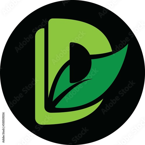 letter D logo design