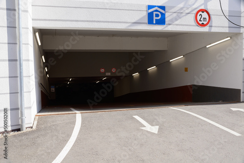 Ausfahrt Tiefgarage
