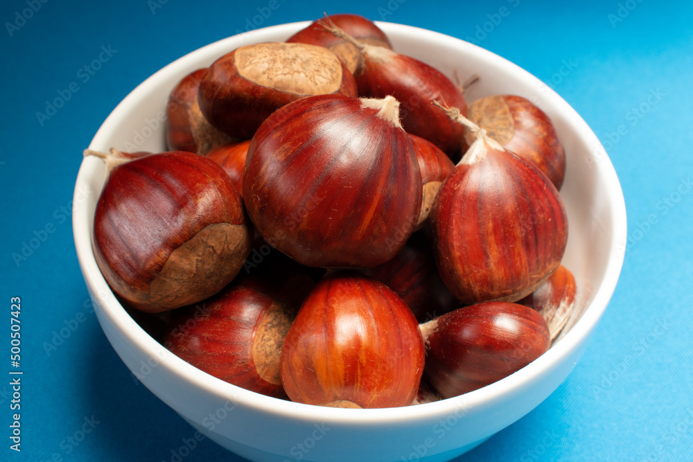 chestnuts in a bowl