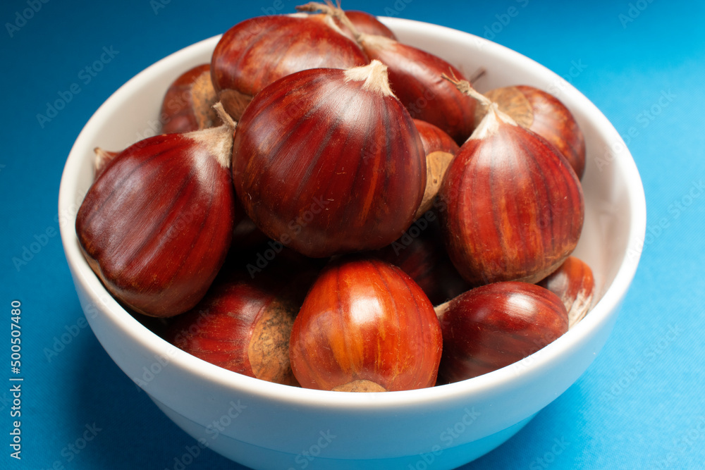 chestnuts in a bowl