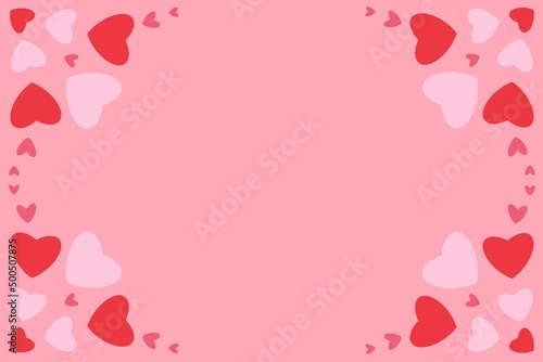heart shaped illustration, Heart card for Valentine's Day