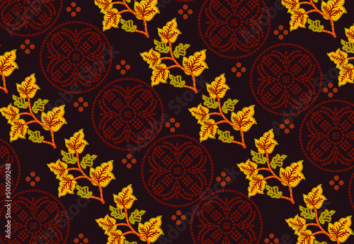 ndonesian batik motifs with very distinctive patterns. exclusive backgrounds. Vector Eps 10 photo
