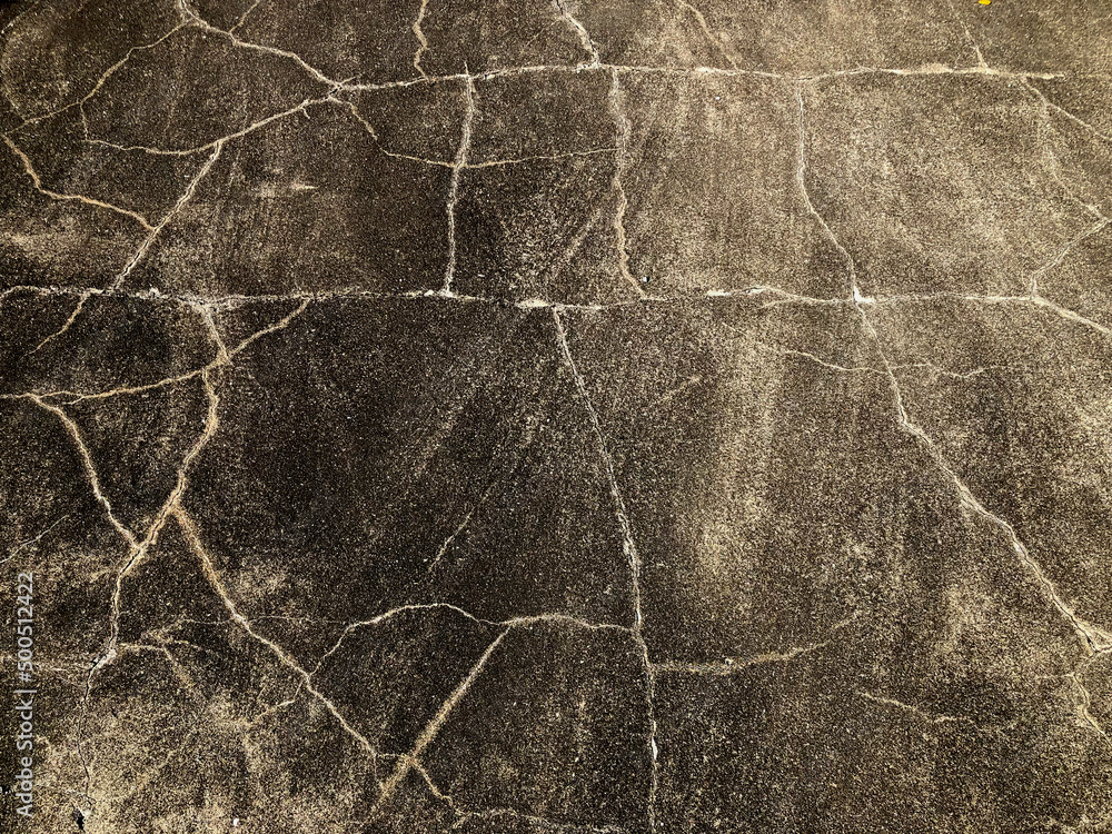 ひび割れのある劣化したコンクリートのテクスチャ Stock Foto Adobe Stock