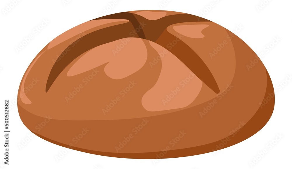 Loaf of bread, rye bakery product tasty meals Loaf of bread, rye bakery product tasty meals