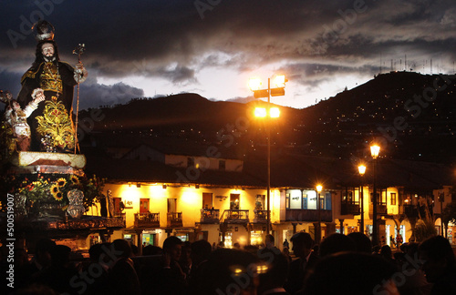 Festa religiosa em Cusco