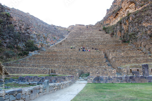 Ruinas incas de Ollantaytambo, Peru