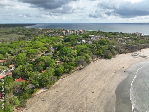 Aerial view of Tamarindo in Guanacaste, Costa Rica