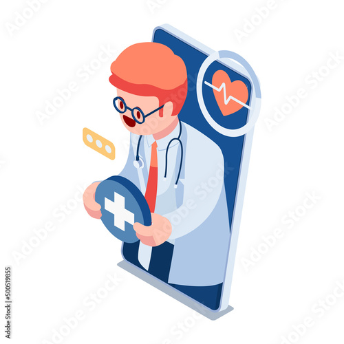 Isometric Doctor Available for Instant Medical Consultation Inside Smartphone