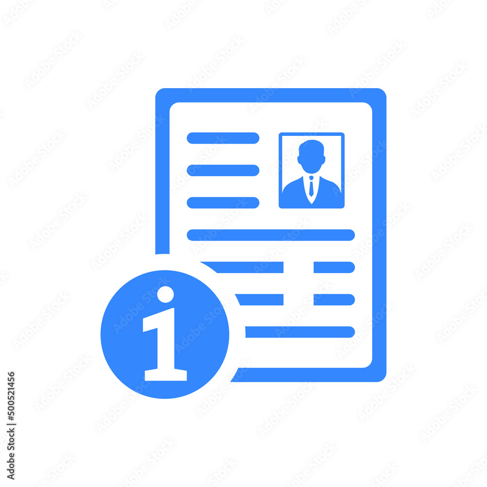 Copy, page, sheet icon. Blue vector design. Copy, page, sheet icon. Blue vector design.