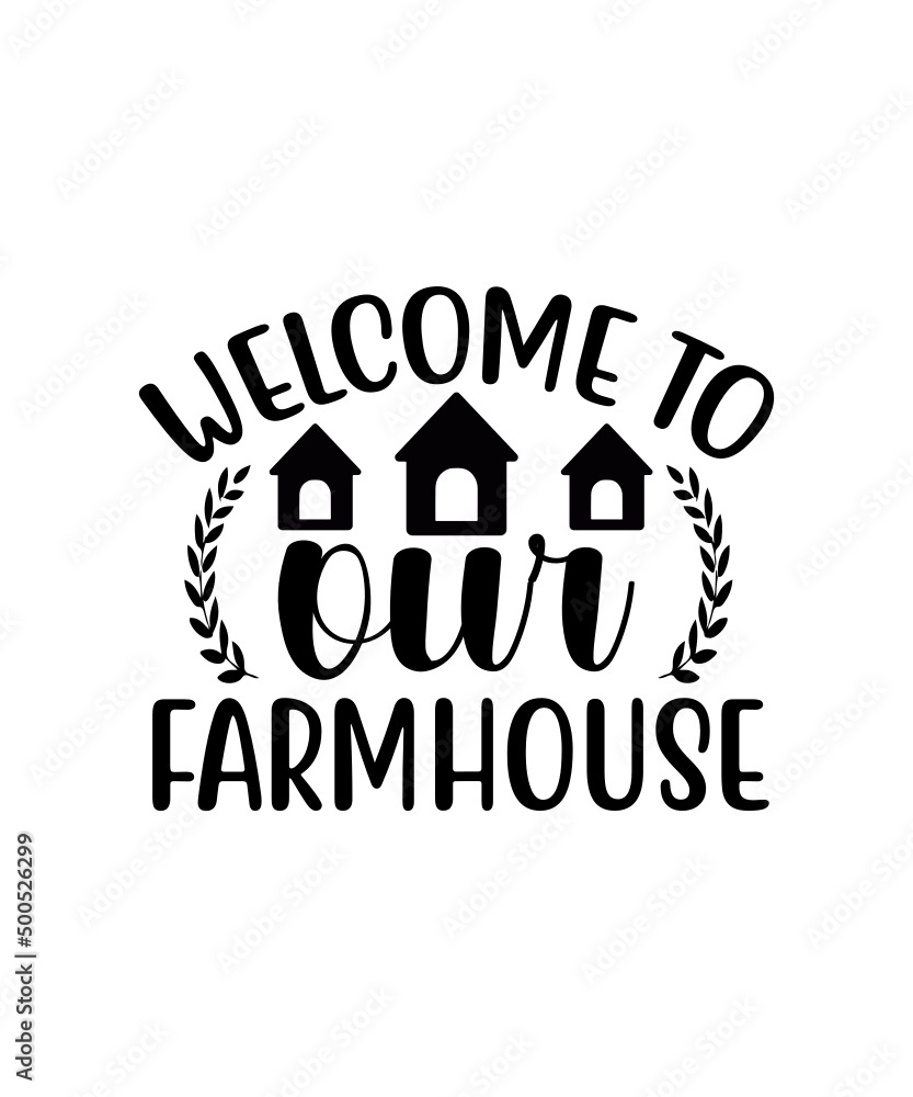 Obraz premium Farmhouse Svg Design