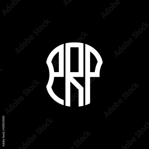 PRP letter logo creative design with vector graphic