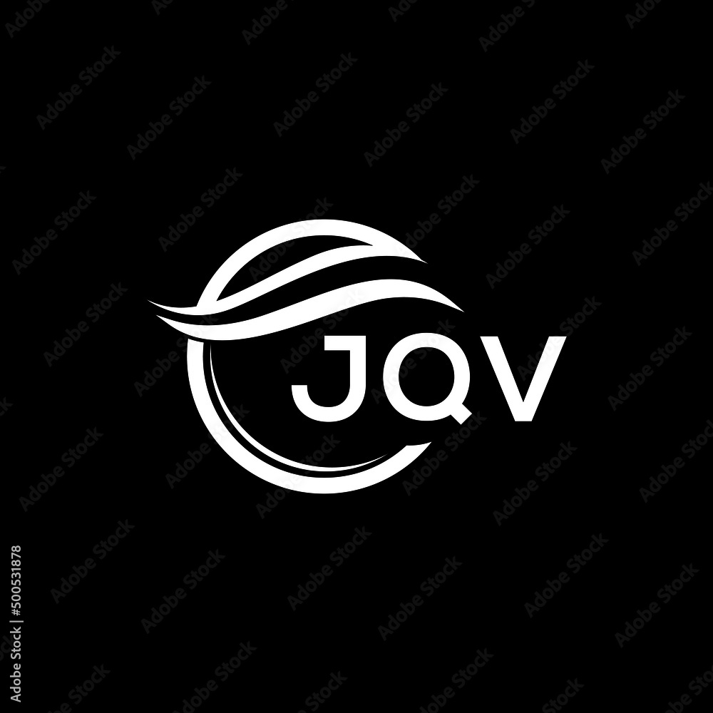 JQV letter logo design on black background. JQV creative initials letter logo concept. JQV letter design.
JQV letter logo design on black background. JQV creative initials letter logo concept. JQV letter design.
