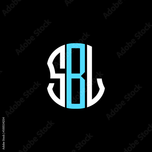 SBL letter logo creative design with vector graphic photo