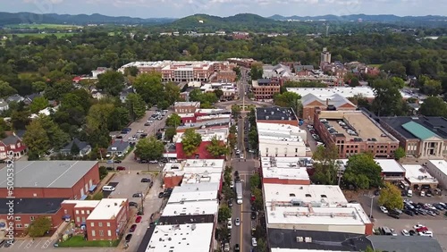 Franklin, Tennessee, Downtown, Amazing Landscape, Aerial View
