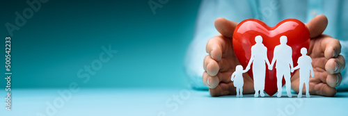 Fotografie Health Insurance And Cardiology Cover