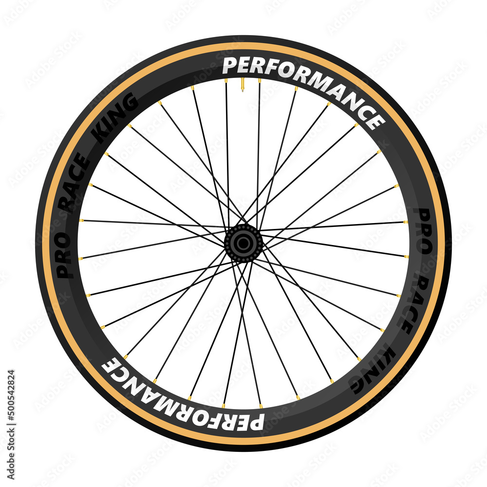 Bicycle wheel symbol Bike rubber race bike tyre, valve Bicycle wheel symbol Bike rubber race bike tyre, valve