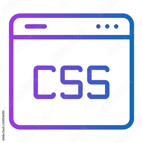 css gradient icon