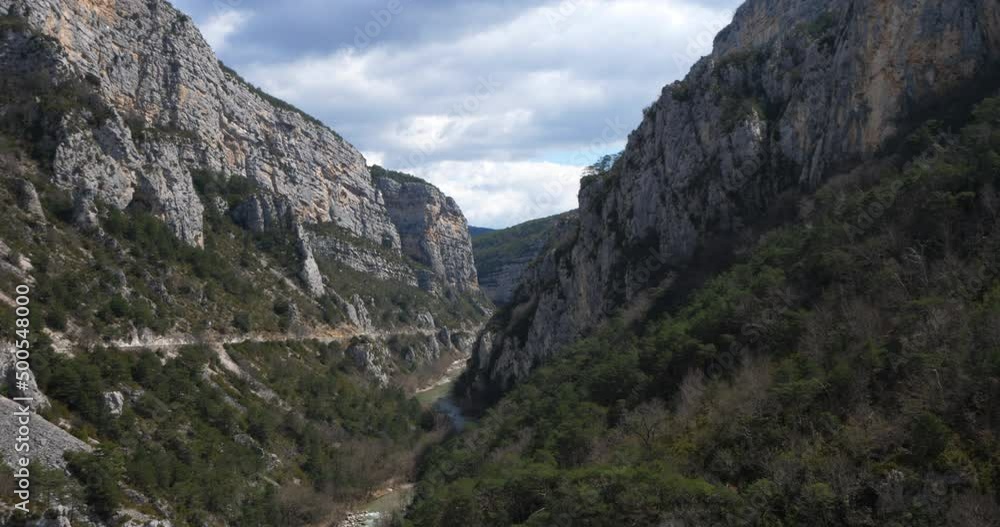 The Verdon Gorge, Alpes de Haute Provence, France The Verdon Gorge, Alpes de Haute Provence, France