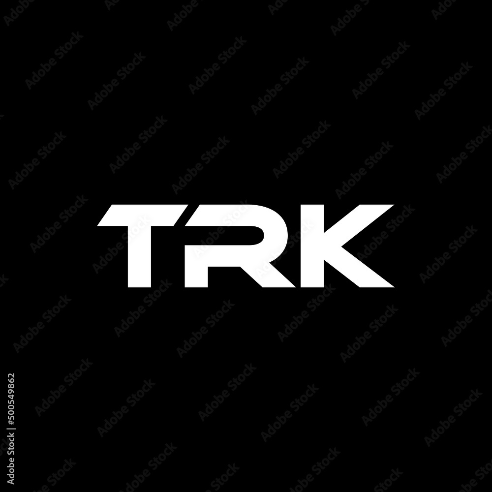 TRK letter logo design with black background in illustrator, vector logo modern alphabet font overlap style. calligraphy designs for logo, Poster, Invitation, etc. TRK letter logo design with black background in illustrator, vector logo modern alphabet font overlap style. calligraphy designs for logo, Poster, Invitation, etc.