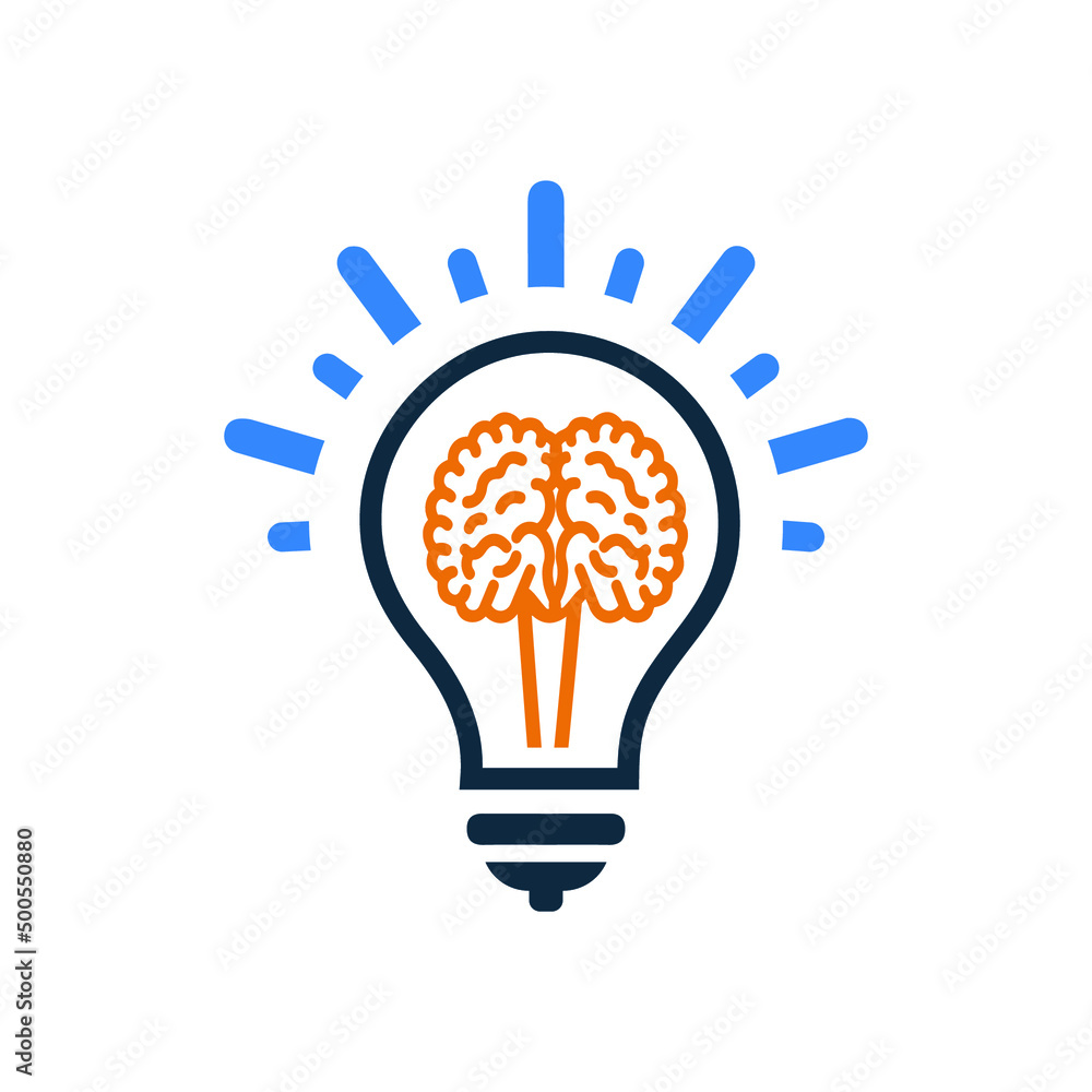 Fototapeta premium Light bulb, creative, creativity icon. Editable vector graphics.