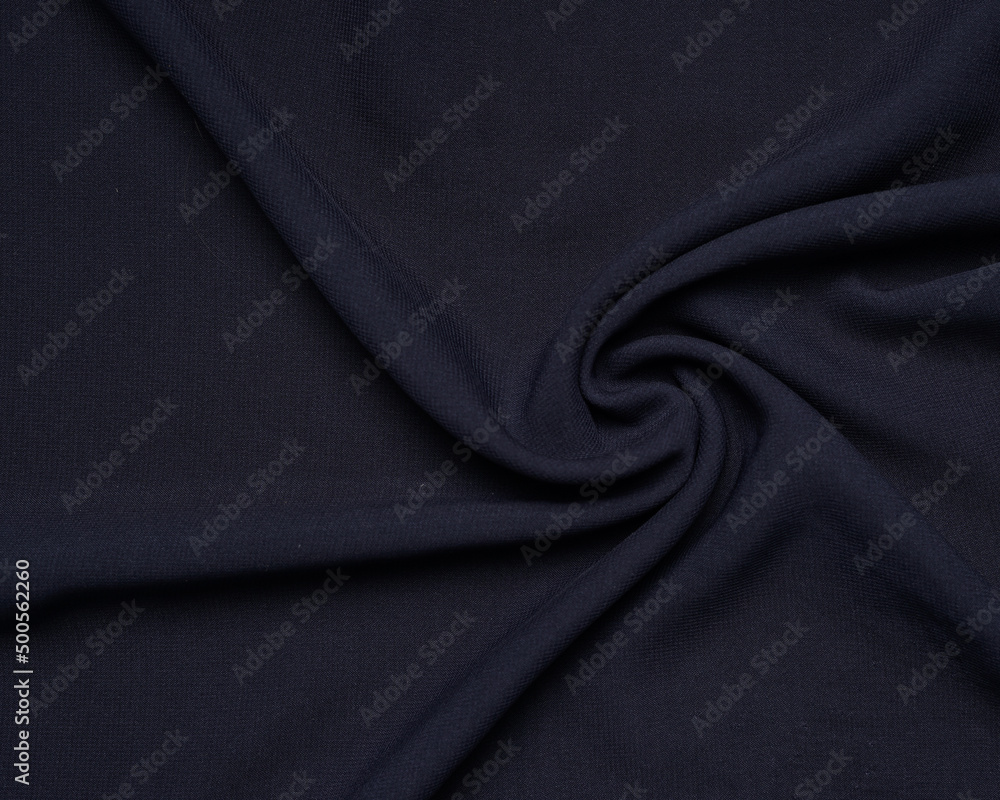 Fototapeta premium The texture of the hijab fabric when shaped like waves. Looks beautiful looks like a flower painting. Fashion needs in the month of Ramadan before Eid. focus blur. women's hijab. women's cloth mock-up