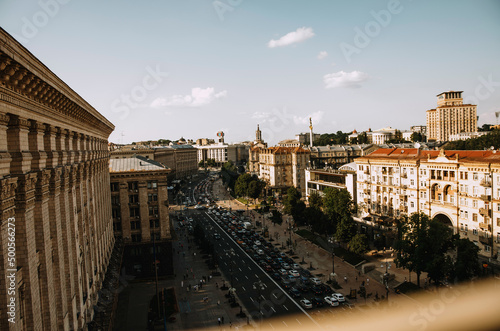 panoramic view of the city of Kyiv