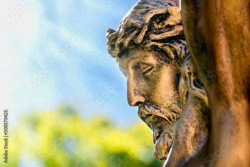 The face of Jesus Christ, the Son of God Fototapet
