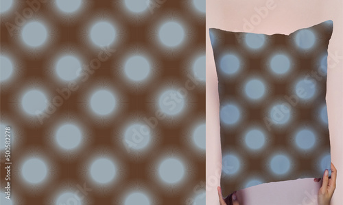 seamless pattern for fabric cushion, bedsheet and curtain.