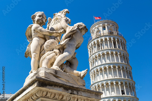 Leaning tower in Pisa photo