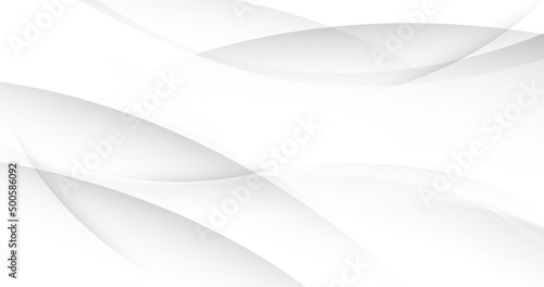 Abstract white curve flows shape background. Website, banner and brochure background. Vector illustration