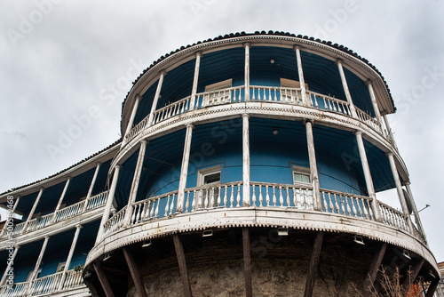 blue house