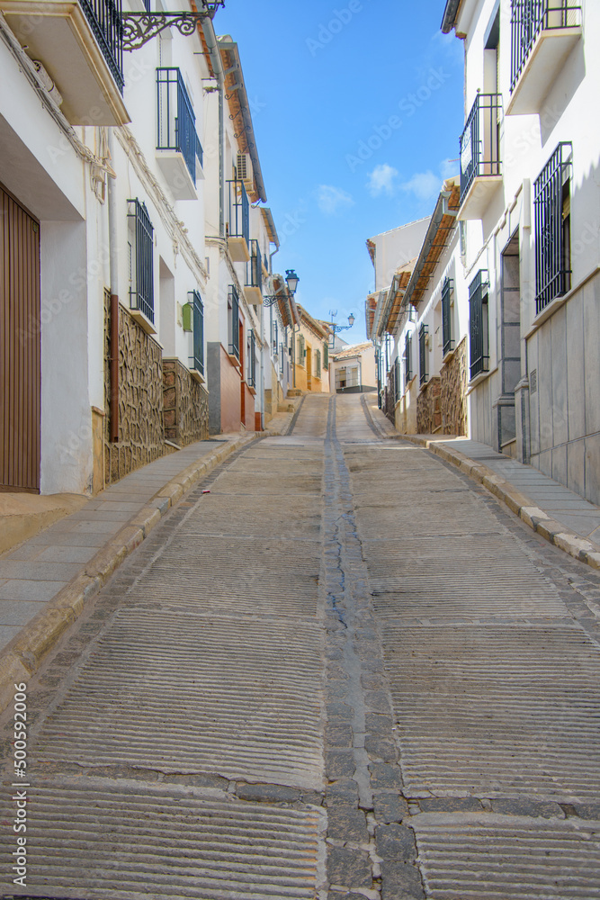 Architecture of the Old Town of Antequera in Andalusia, Spain