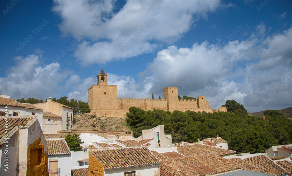 Old Moorish construction in the town of Antequera, Andalusia, Spain