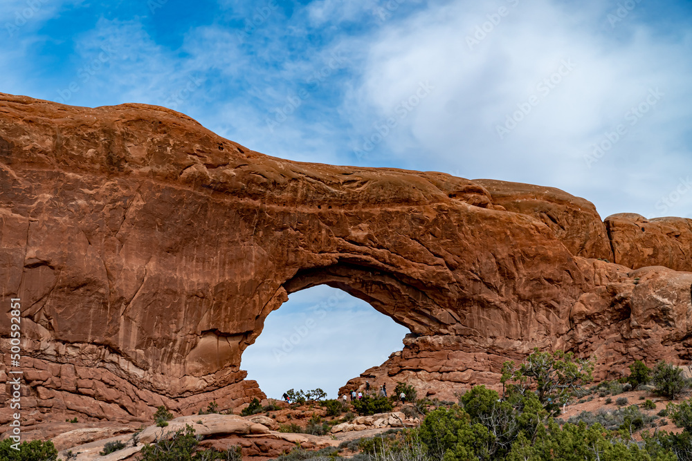 Window Arch at Arches National Park