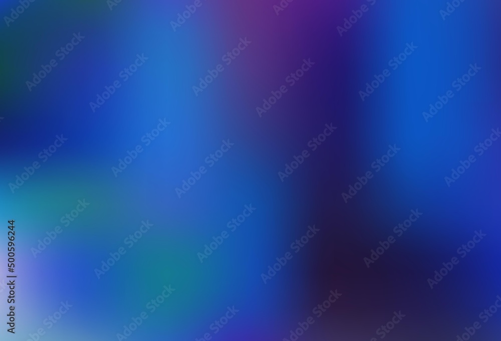 Fototapeta premium Light BLUE vector abstract blurred template.
